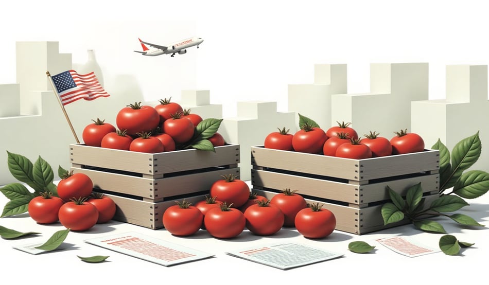 Se emiten nuevas reglas para la exportación de tomate fresco