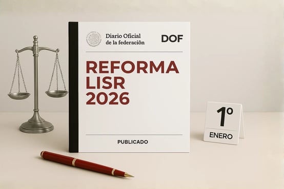 Reformas en materia del ISR para 2026