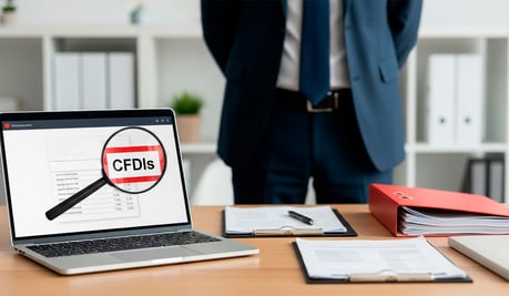 >Visita domiciliaria para comprobación de CFDI’s “falsos”